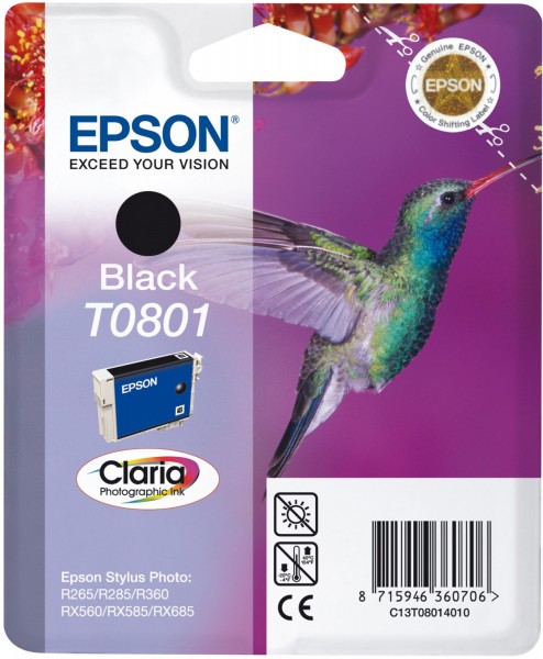 T 0801 Tinte Claria Photographic schwarz