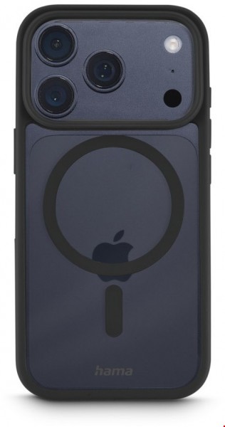 Handyhülle Frame Protect für iPhone 17 Pro schwarz/transparent