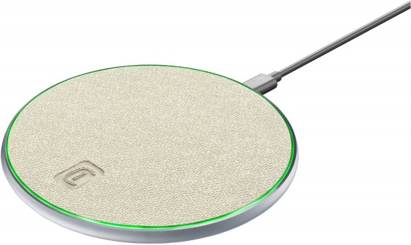 Tweed wireless Charger (15W) weiß