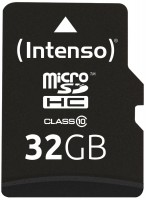 microSDHC Card Class 10 (32GB) Speicherkarte inkl. Adapter