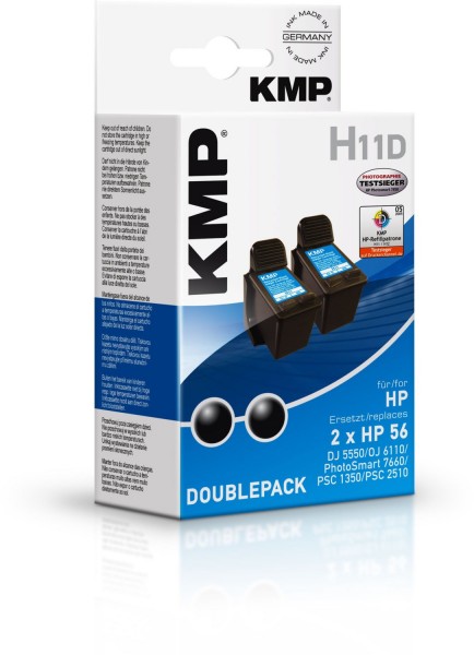 H11D (2x 520 S.) recycled Tinten-Doublepack schwarz