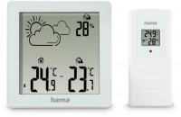 Zakynthos Wetterstation mit Außensensor weiss