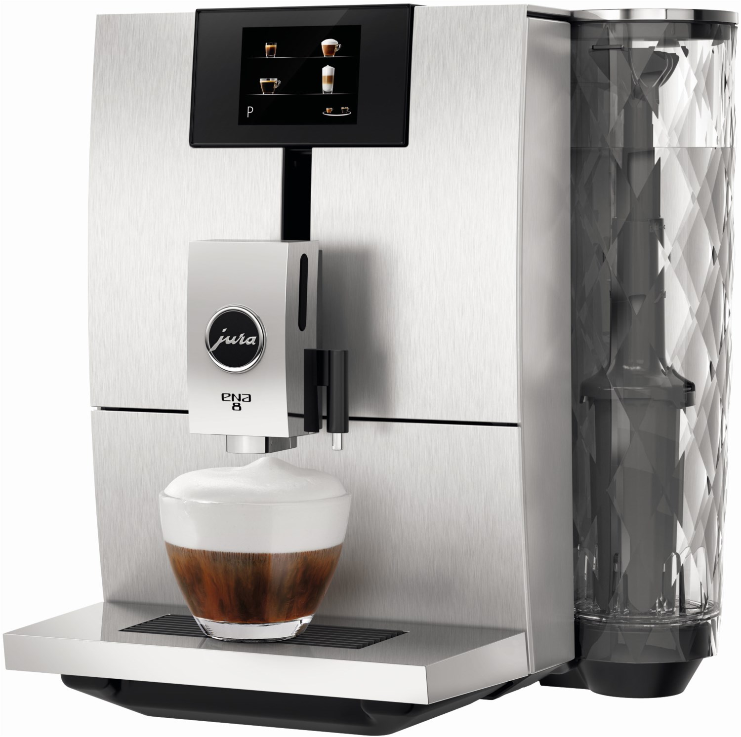 ENA 8 Touch Signature Kaffee-Vollautomat Aluminium (EA)