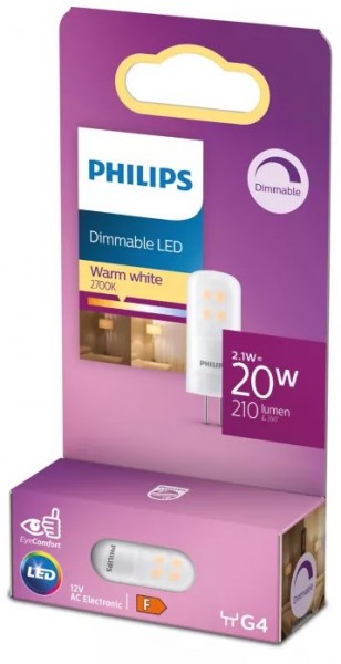 LED 20W G4 WW 12V Dim LED-Leuchtmittel