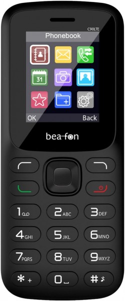 C90 LTE Tasten Handy schwarz
