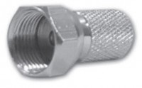 F-Stecker 5 mm ohne Dichtring