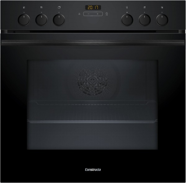CH4M61163 Einbau Elektro-Herd schwarz, 71 l, Pizza-Stufe, schnelles Vorheizen, 59,4 cm breit, A+
