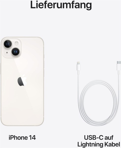 Apple iPhone 14 (128GB) polarstern | EURONICS