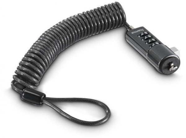Laptopschloss Portable grau