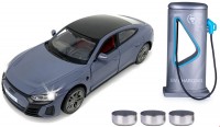 Audi RS e-tron GT Diecast 1:36 Modellauto inkl. Knopfzellen grau