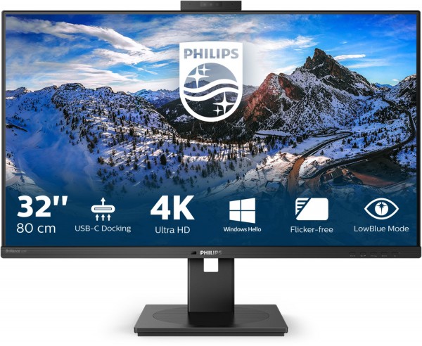 P-Line 329P1H/00 80 cm (32") TFT-Monitor mit LED-Technik schwarz, Widescreen 4K UHD (3840x2160), 4 ms Reaktionszeit