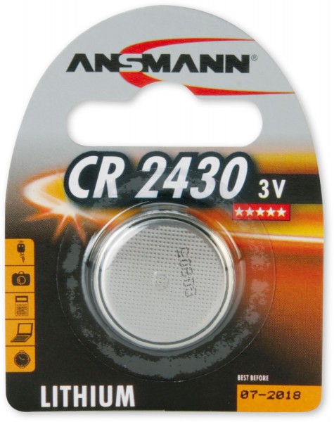 Lithium 3V 1er Blister Knopfzelle
