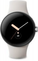 Pixel Watch LTE Smartwatch polished silver/chalk