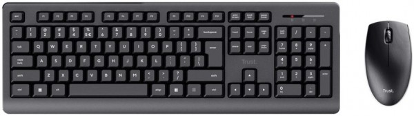 Primo Kabelloses Tastatur-Set schwarz
