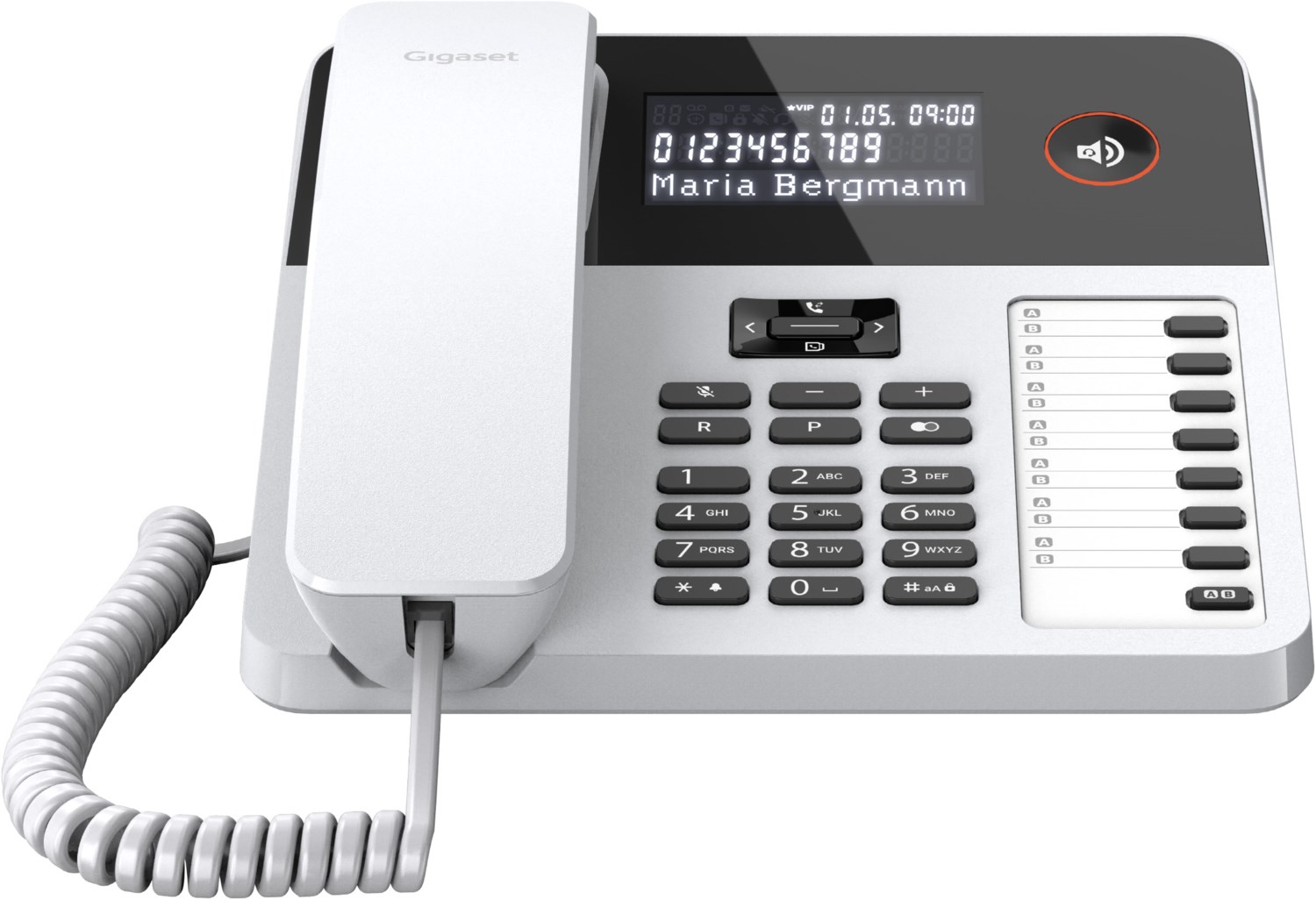 Image of DESK 600 Schnurgebundenes Telefon weiß