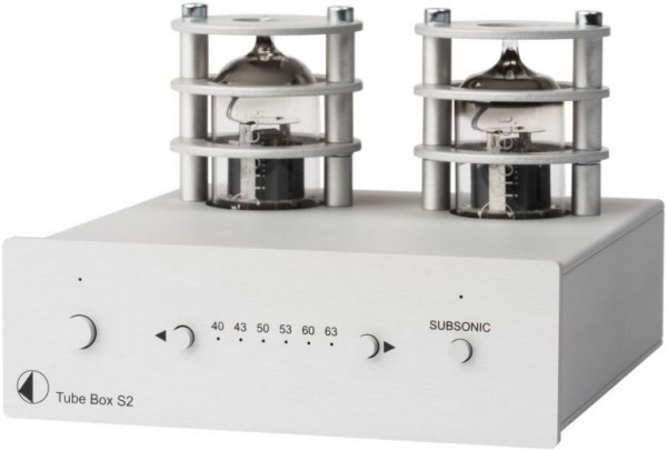 Tube Box S2 Phono-Vorverstärker silber