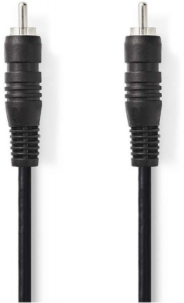 CAGP24170BK10 Digital-Kabel (1m) schwarz Cinch-Stecker>Cinch-Stecker
