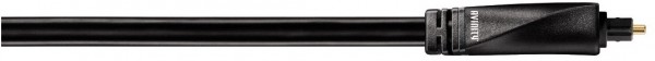 Audio-Lichtleiter-Kabel (3,0m) schwarz