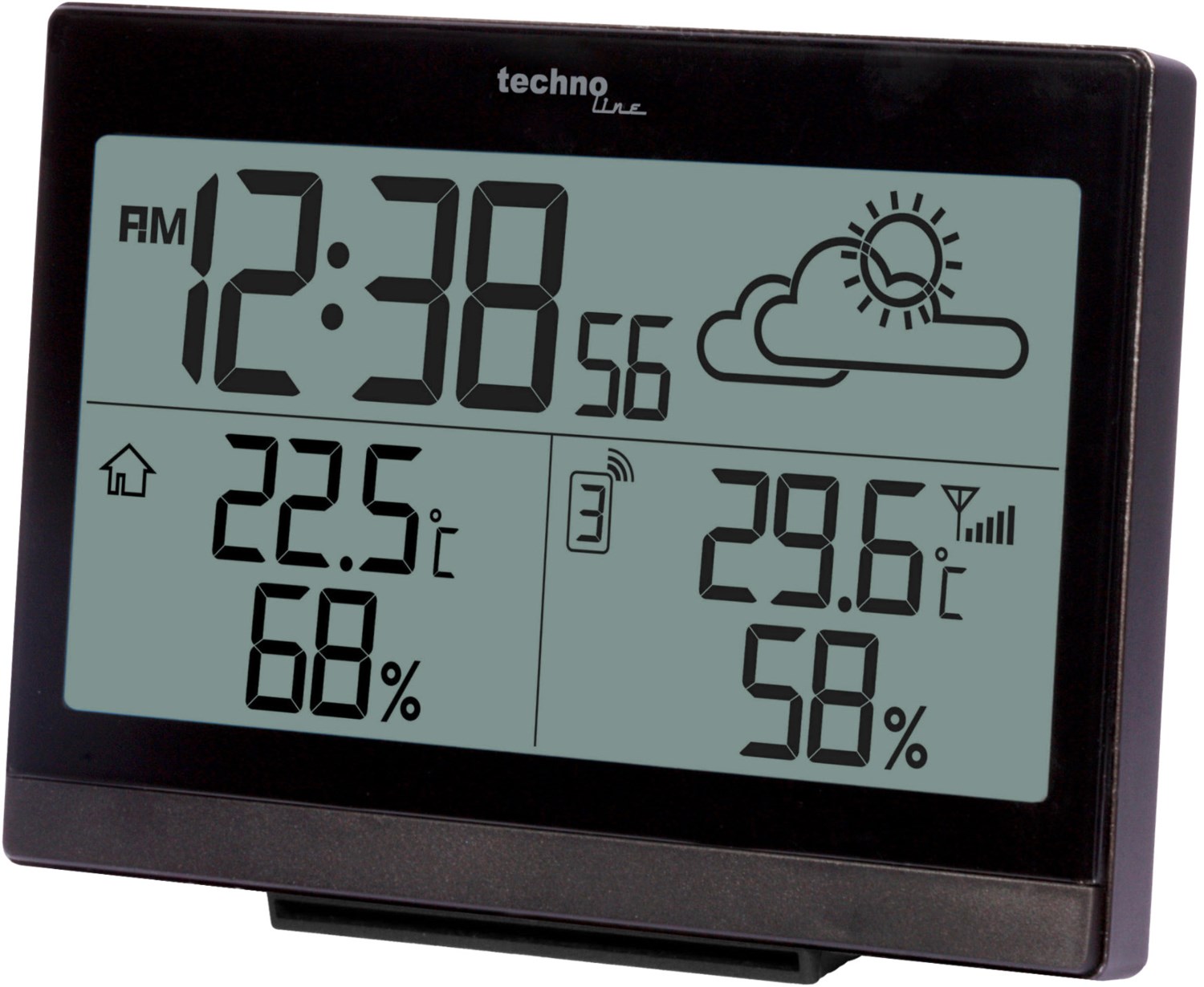 WS 9252 Wetterstation schwarz