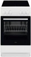 CCB50090BW Elektroherd mit Glaskeramikfeld weiß, 60 l, schnelles Vorheizen, A, 4 Kochzonen