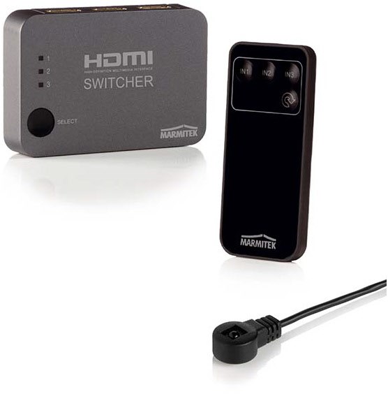 Connect 310 UHD HDMI-Verteiler anthrazit