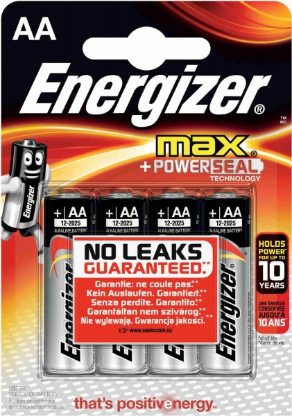 LR06 Max AA 4er Blister