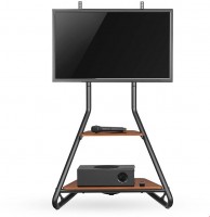 TVSM6200BK TV Bodenständer (37-75") schwarz/braun