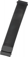 Armband Milanaise (22mm) schwarz
