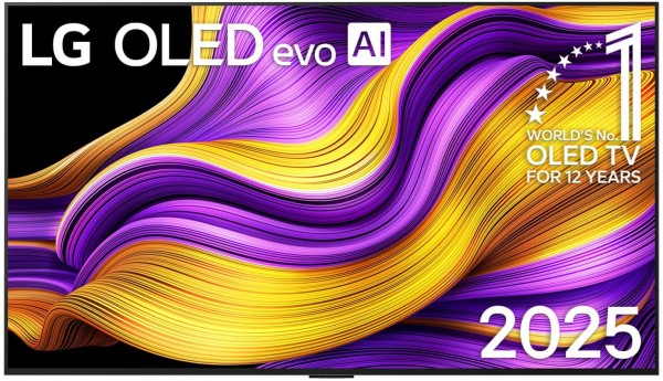 OLED55G58LW 139 cm (55") OLED evo AI TV, 4K Ultra HD, Smart-TV, HDR-Wiedergabe, 120 Hz, DVB-T2/DVB-C/DVB-S2, Sprachsteuerung