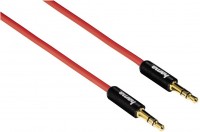 Verbindungskabel Super Soft (1,0m) Audio-Adapterkabel rot