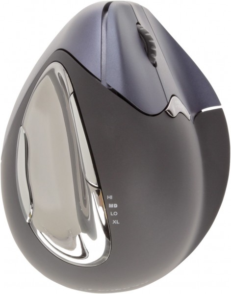 VerticalMouse 4 Wireless schwarz/silber
