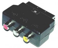 VC 912 Scart-St.>3xCinch-Kuppl.