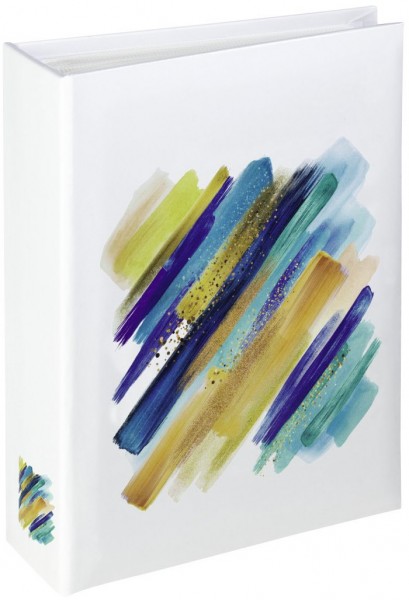 Minimax-Album Brushstroke blau