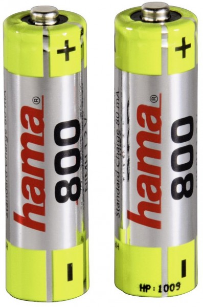 NiMH-Akku 2xAA 800 mAh 1,2 V