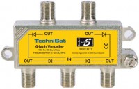 4-Wege Verteiler+ 4xDC-Durchlaß