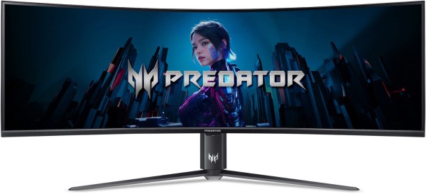 Predator Z57 145 cm (57") Mini LED Gaming Monitor schwarz, Super Ultrawide (7680x2160), 1 ms Reaktionszeit, gebogen
