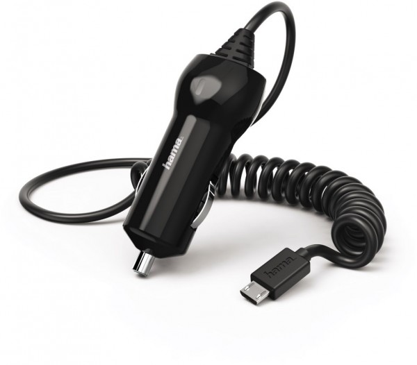 Kfz-Ladegerät Micro-USB (1,2A) schwarz