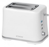TA 1577 CB Doppelschlitz-Toaster weiß/silber