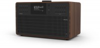 SuperCD CD/Radio-System walnuß/schwarz