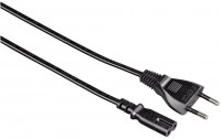 Netzkabel Euro Stecker (1,5m) schwarz
