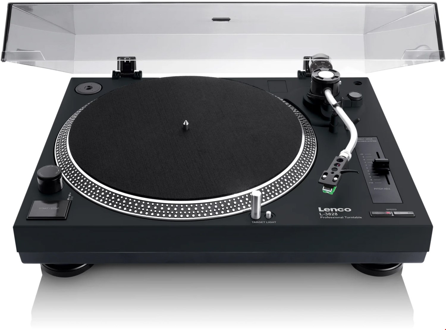 L-3818 Plattenspieler mit USB-Anschluss schwarz
