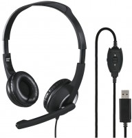 HS-USB250 PC-Headset 00139928 schwarz/silber