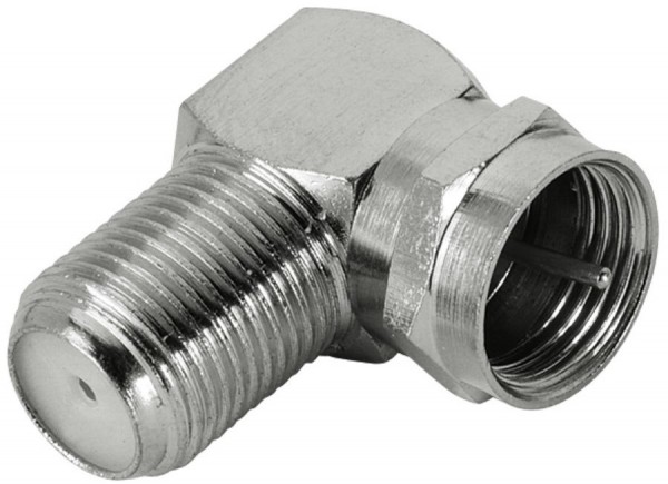 SAT-Adapter F-Stecker>F-Kuppl. 90°