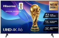 58A6S 146 cm (58") LCD-TV mit LED-Technik schwarz, 4K Ultra HD, Smart-TV, DVB-T2/DVB-C/DVB-S2, Sprachsteuerung