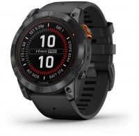 Fenix 7X Pro Solar (51mm) Sportuhr schwarz/schiefergrau