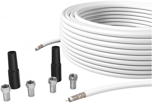 SAT-Anschluss-Kit Digital 100dB (40m)
