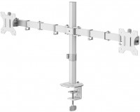 Monitorhalterung (17" - 35") für 2 Monitore weiss