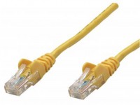 Patchkabel Cat6A CU S/FTP LSOH gelb (0,25 m)