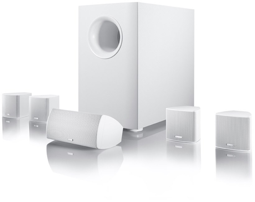 Movie 135 5.1 A/V-Lautsprechersystem mit Aktiv-Subwoofer weiß