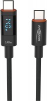 Type-C Ladekabel (1,2m) anthrazit